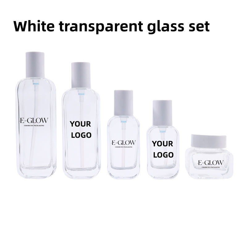 【Logo Custom】1Pcs Luxury Clear - Luxury Skincare Bottles review and price