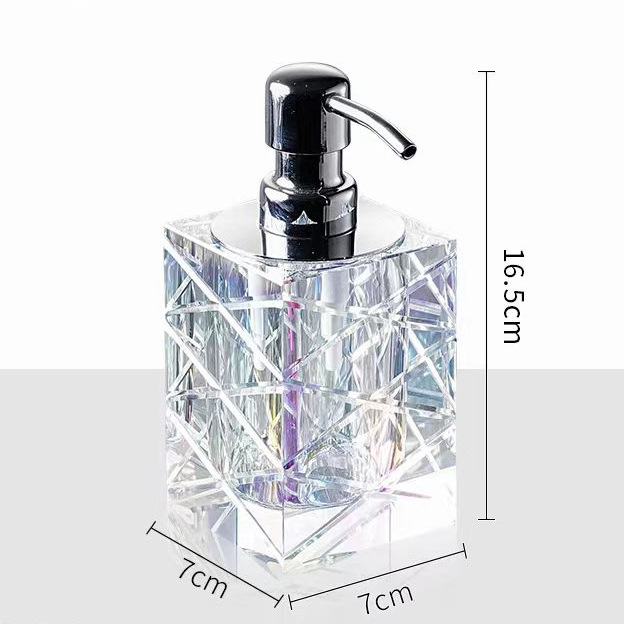 Modern Minimalist Crystal Glas - Luxury Skincare Bottles review and price
