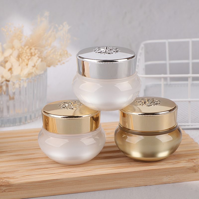 Acrylic Empty Travel Cream Jar - Luxury Skincare Cream review and price