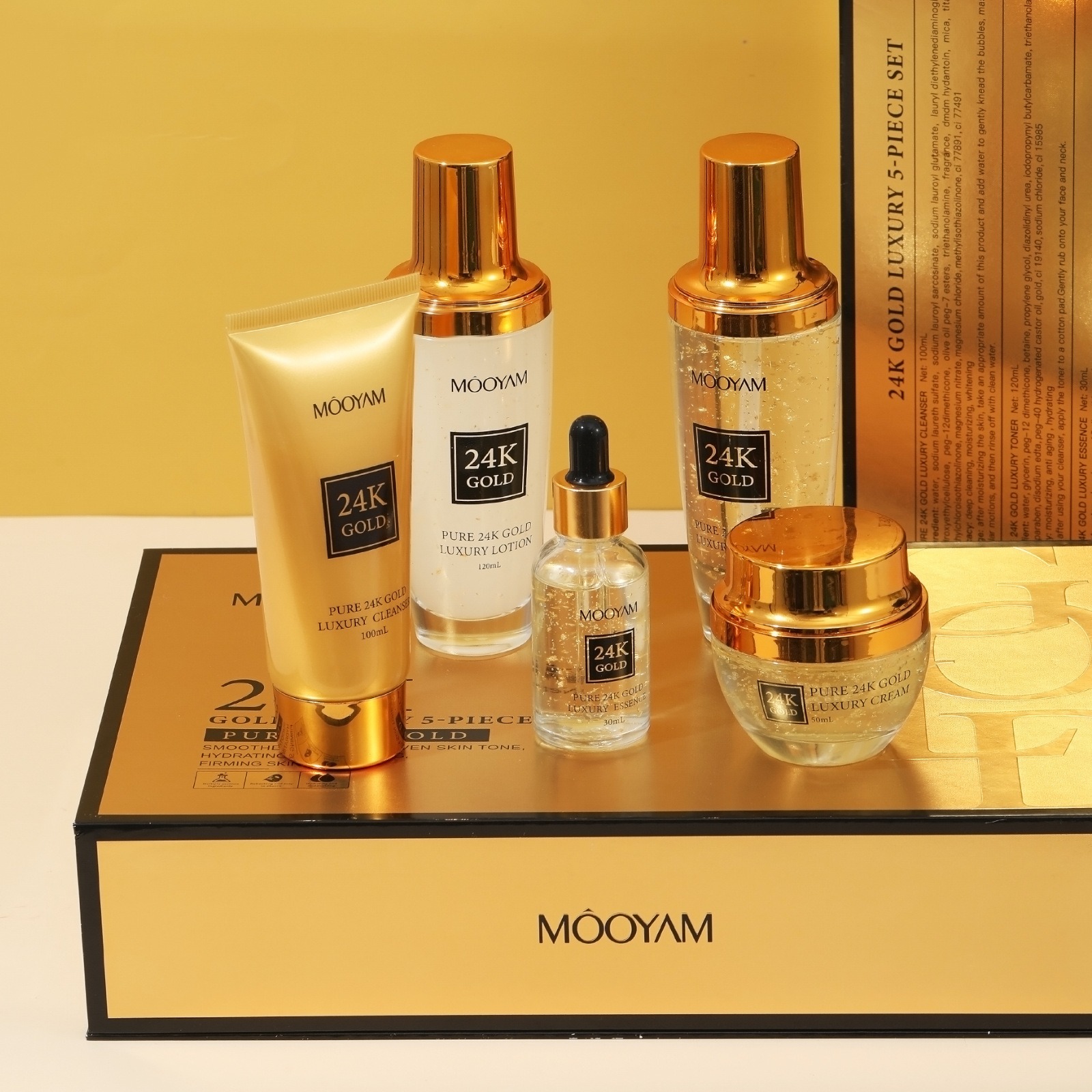 24K Gold LUXURY Moisturizin An - Luxury Skincare Line review and price