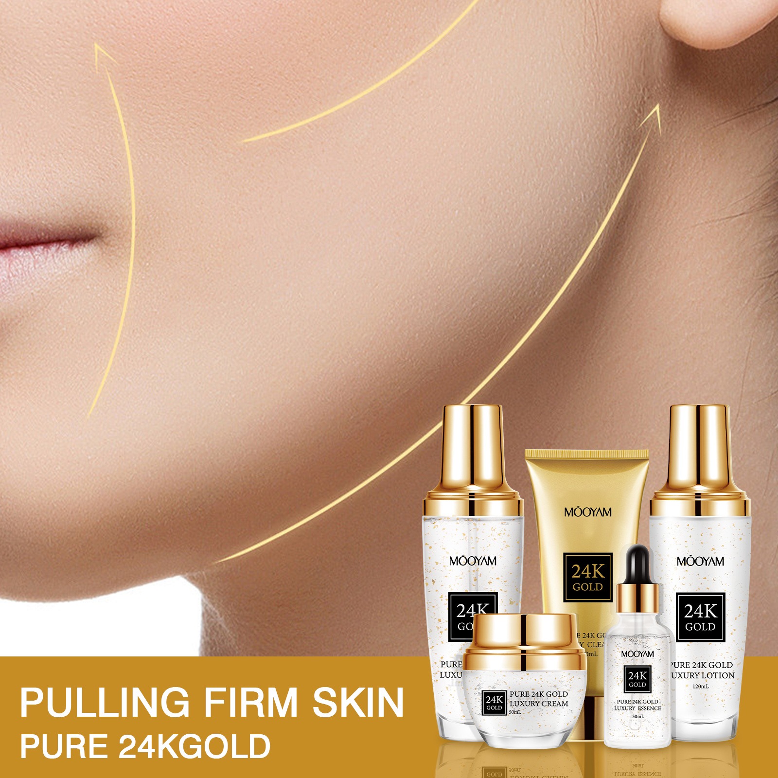24K Gold LUXURY Moisturizin An - Luxury Skincare Line review and price