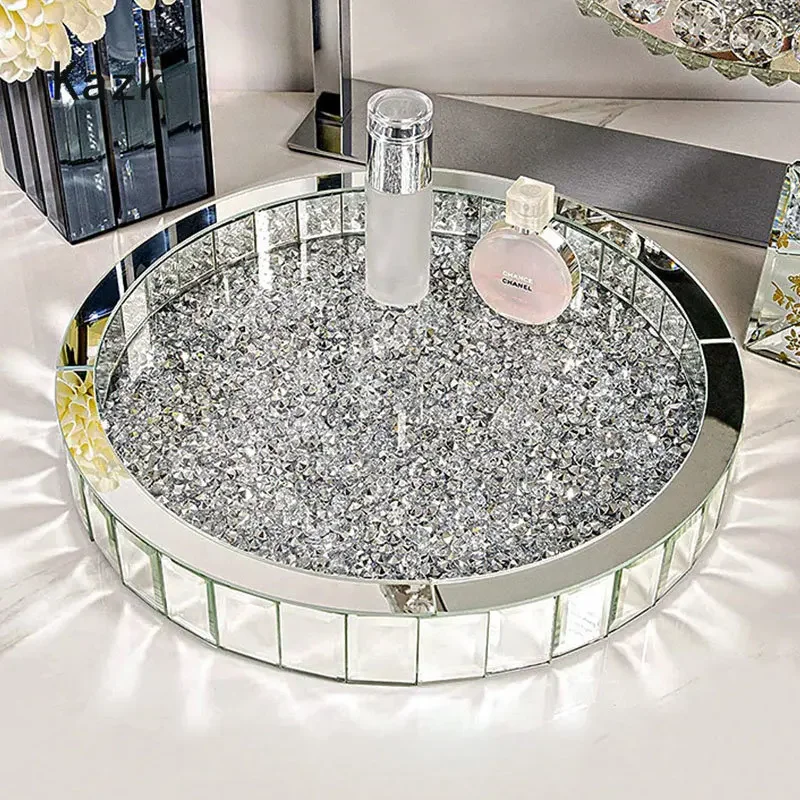Luxurious Diamond Inlay Glass  - Luxury Skincare Bottles review and price