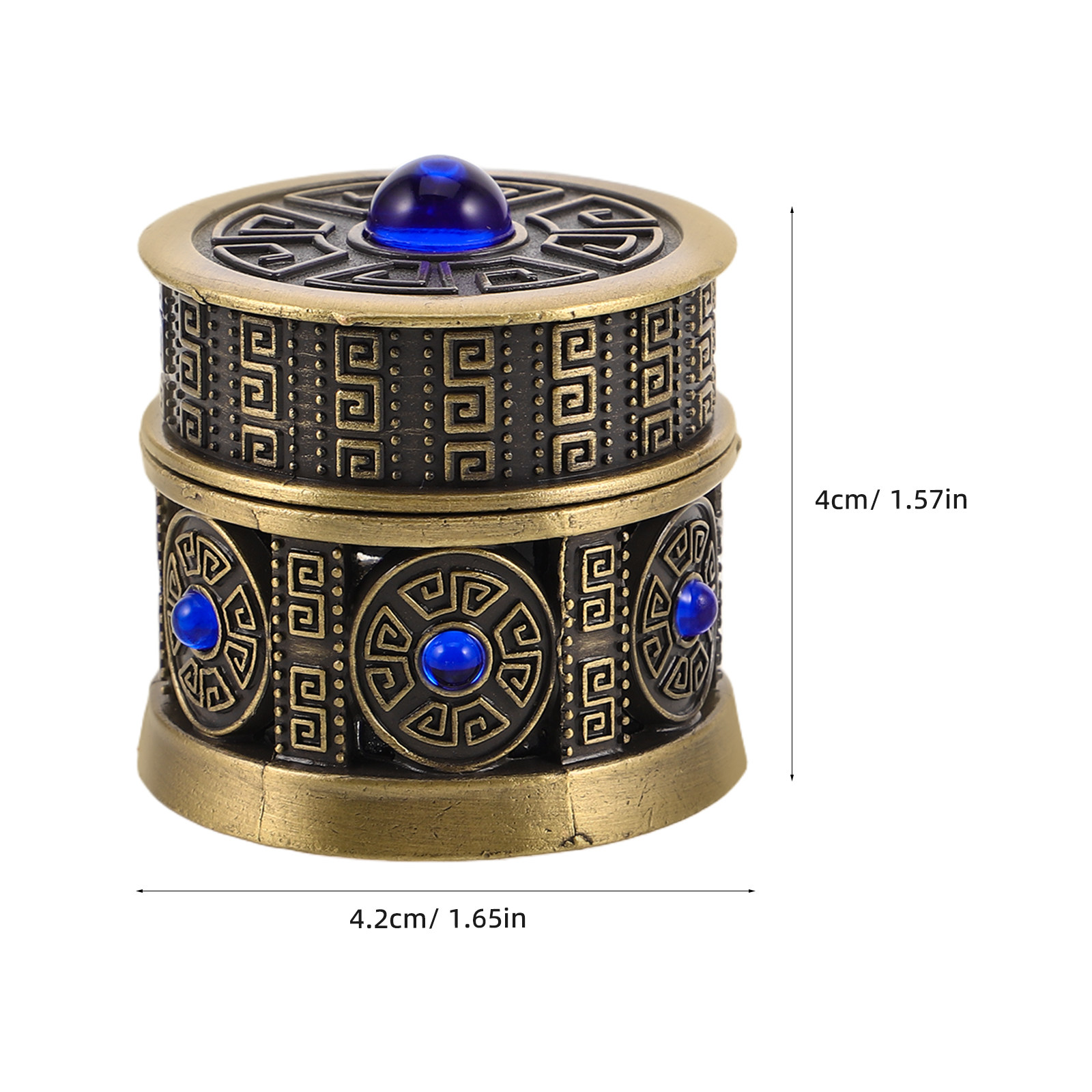 Refillable Metal Glass Cream S - Luxury Skincare Cream review and price