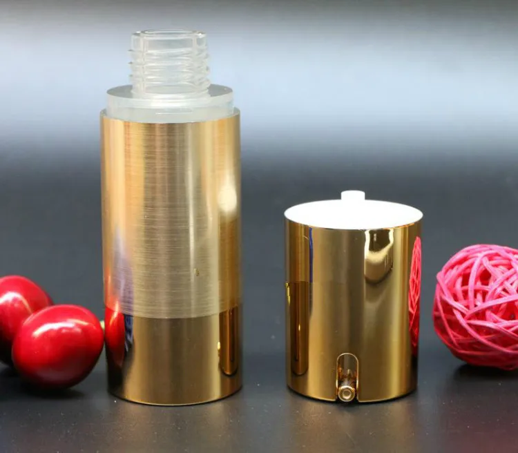 10pcs Luxury Gold Silver Empty - Luxury Skincare Bottles review and price